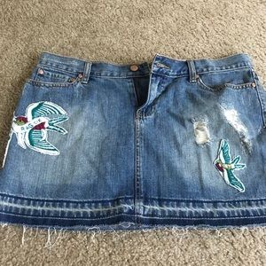 American Rag Jean Skirt